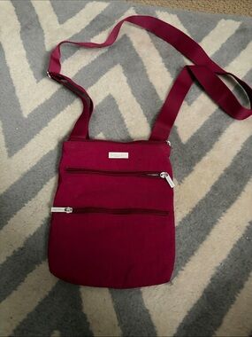 Baggallini Magenta Crossbody Shoulder Bag